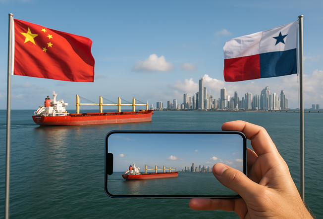 Importação da China para Panama